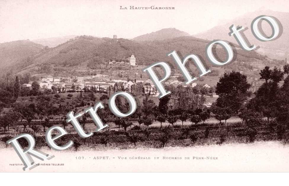 vue générale et rocher de Pene-Nere
