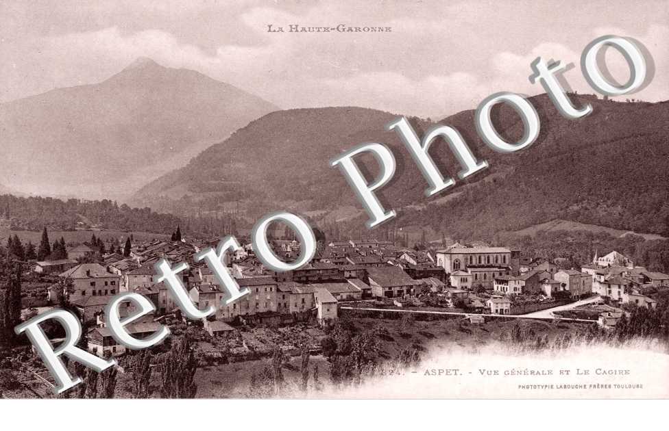 vue générale et le Cagire