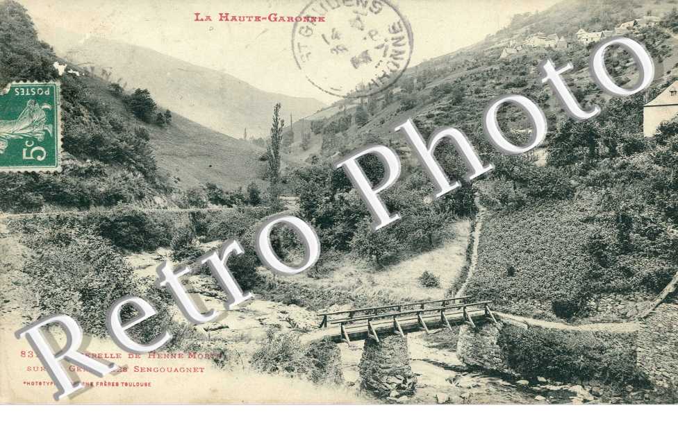 passerelle de Henne Morte  sur le Gers