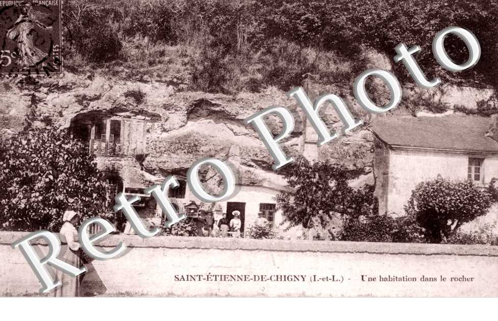 Une habitation dans le rocher