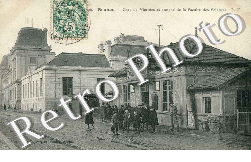 gare de Viarmes et annexe de la Faculte des Sciences