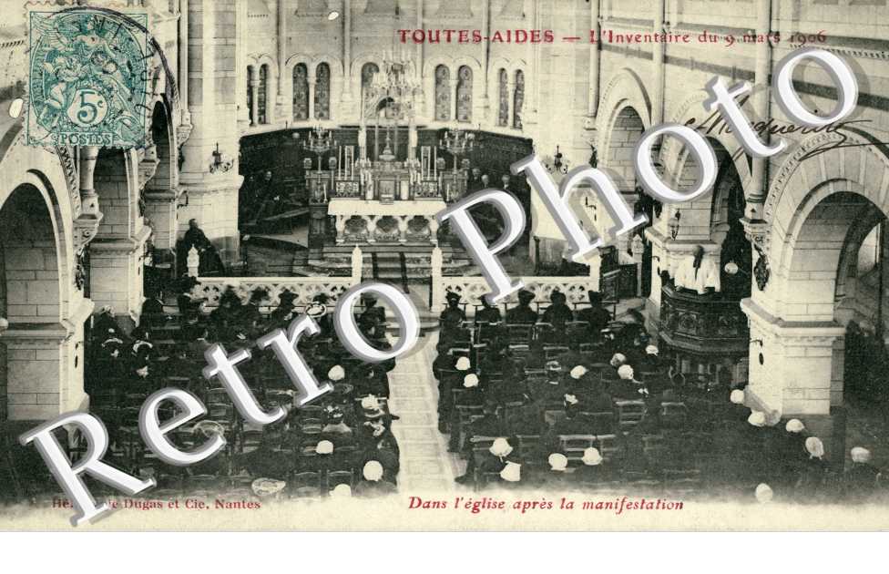 dand l'Eglise apr la manifestation