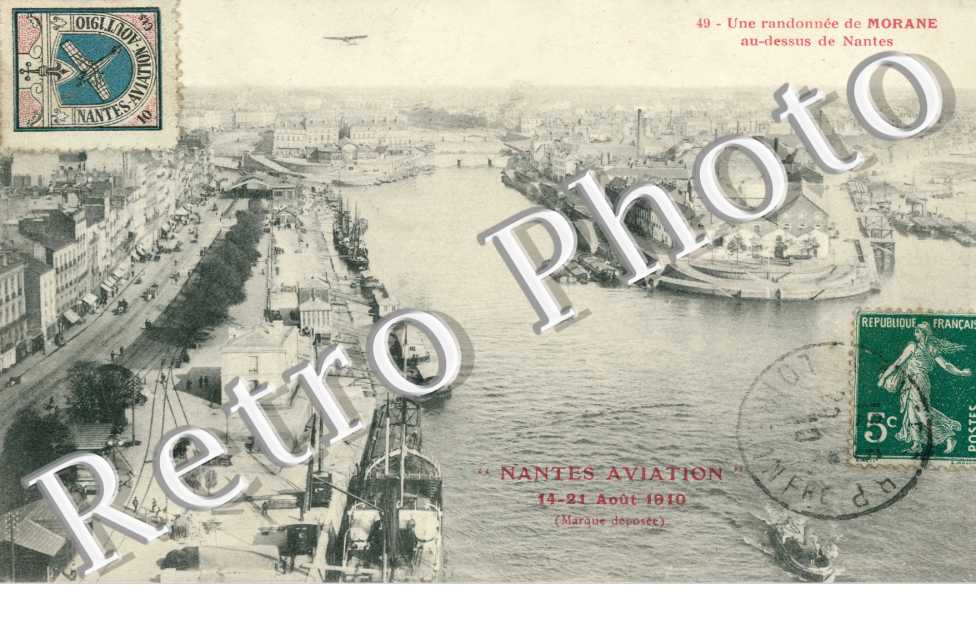Une Randonnée de Morane au dessus de Nantes