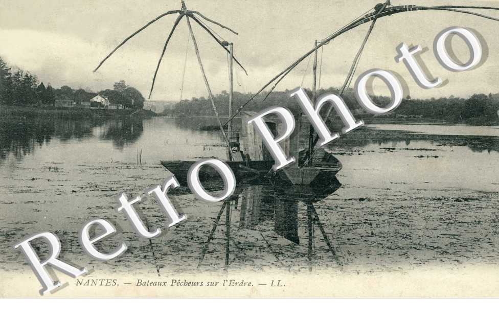Bateaux Pêcheurs sur l'Erdre