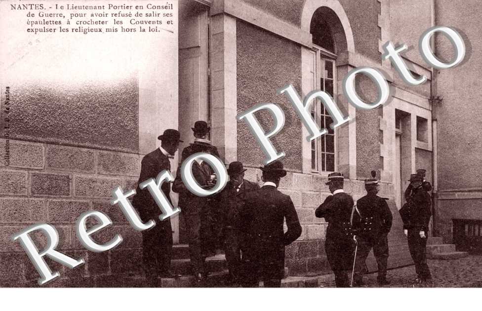 Le Lieutenant Portier en Conseil de Guerre