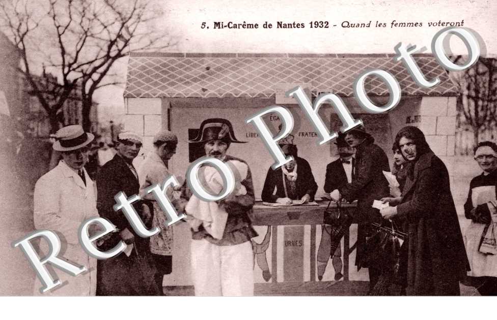 Mi carême de nantes 1932 - Quand les femmes voteront