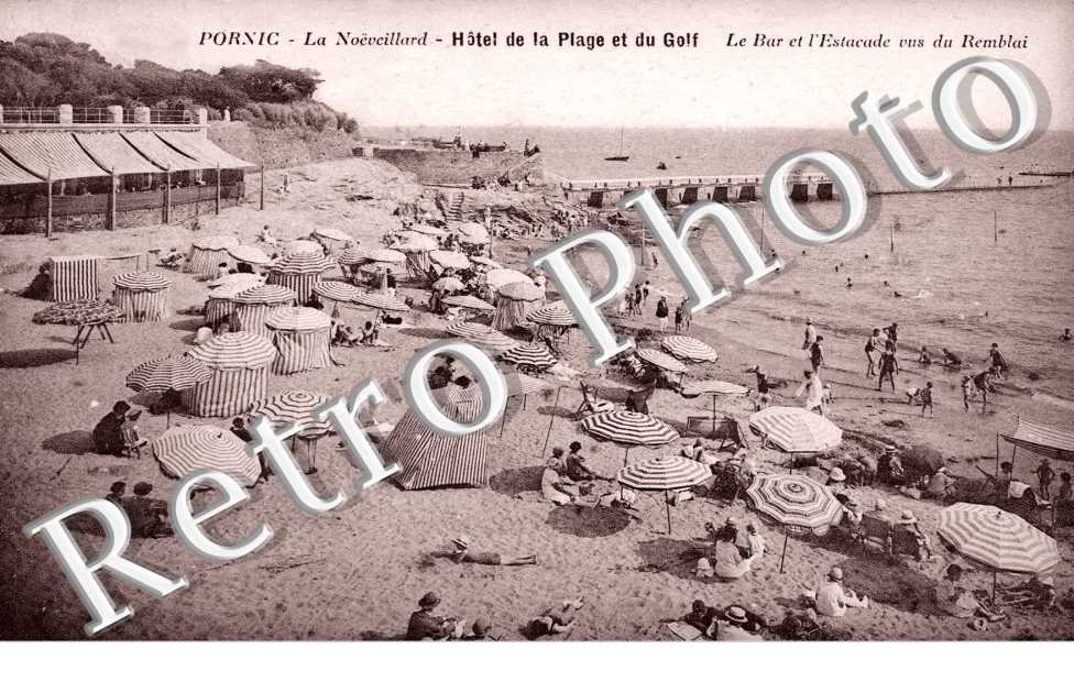 La Noëveillard - Hotel de la Plage et du Golf - Le Bar et l'estacade