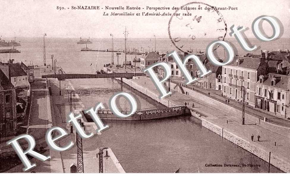 Perspective des Ecluses et de l'Avant Port