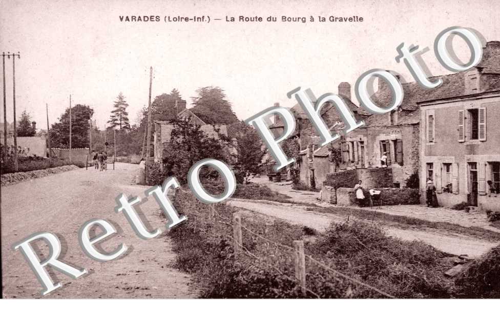 La route du bourg la Gravelle
