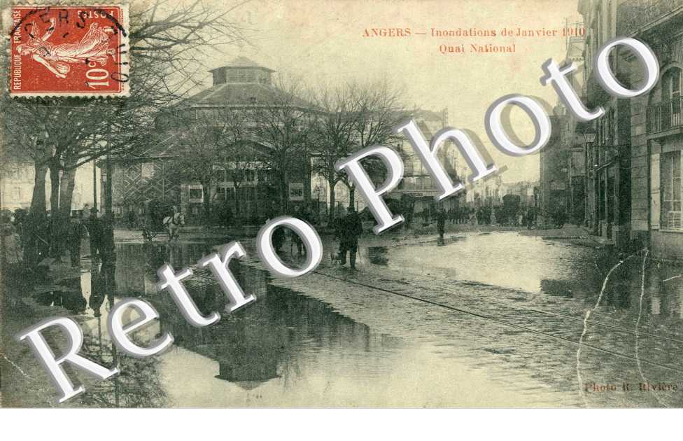 Inondation de Janvier 1910  - Quai National