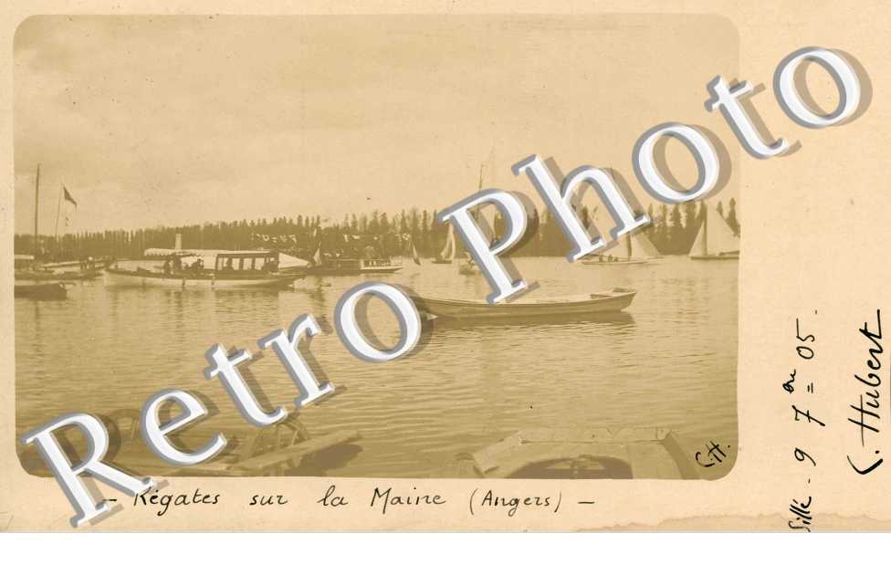 Regates sur la Maine  - le  9 juillet 1905