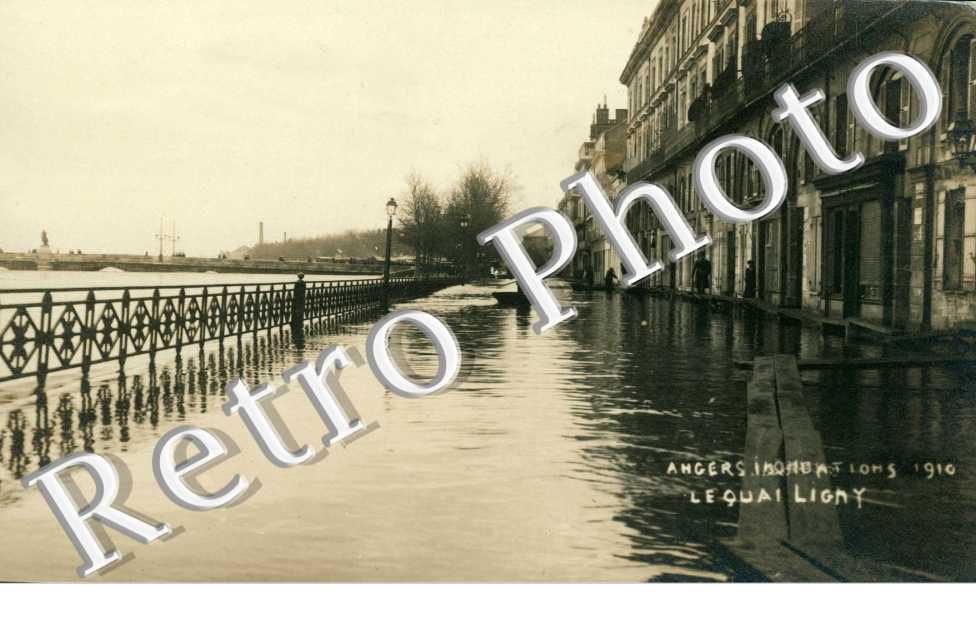 Inondation de 1910 - Le Quai Ligny