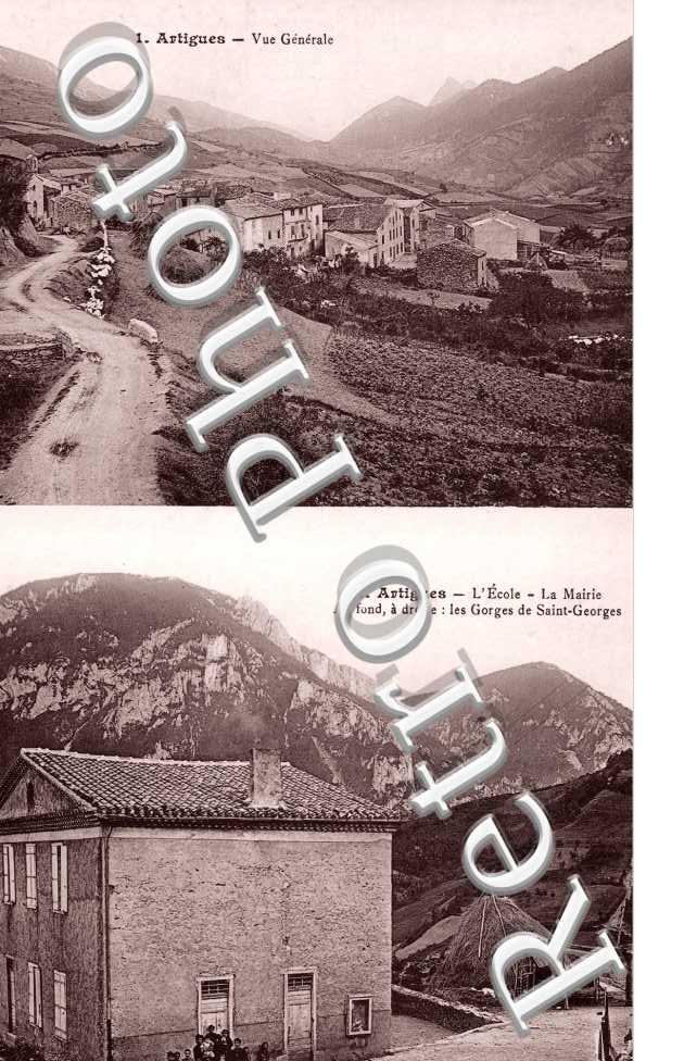 Vue Generale - Ecole et Mairie