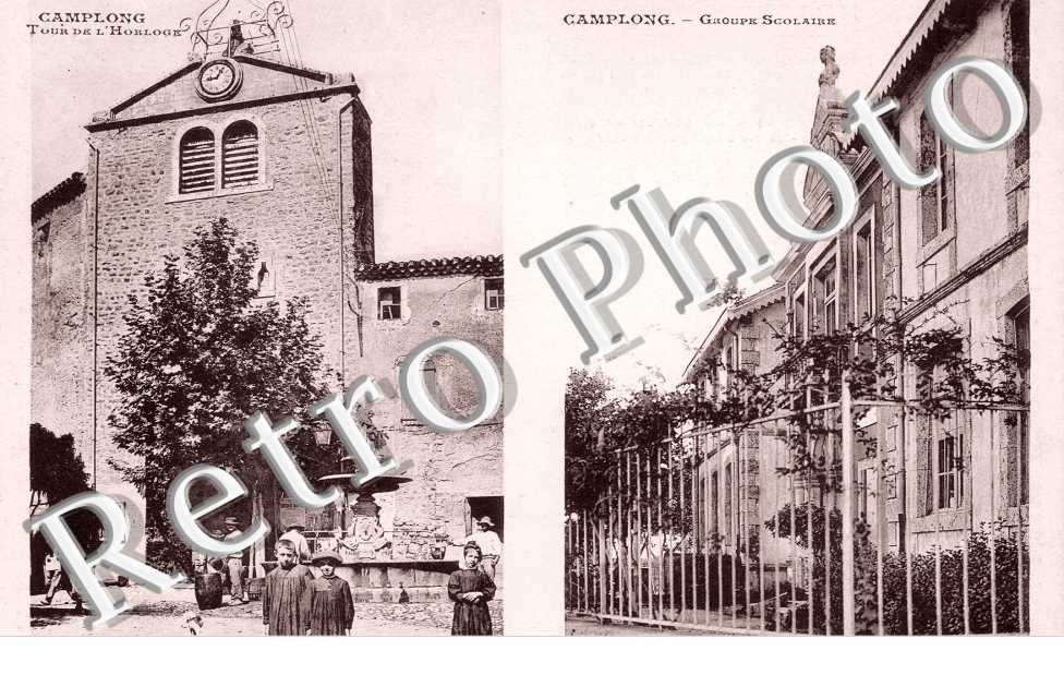Tour de l'horloge Groupe scolaire