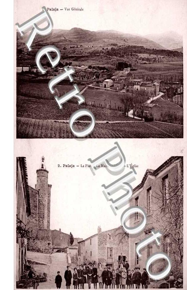 Vue generale La place La mairie et l'ecole L'eglise