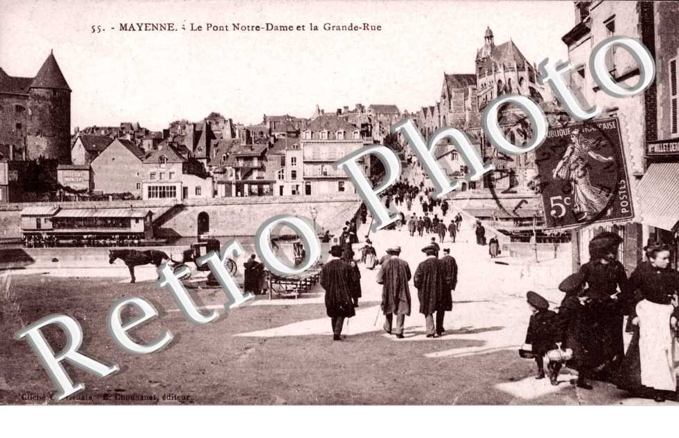 Le Pont Notre Dame et la Grande Rue