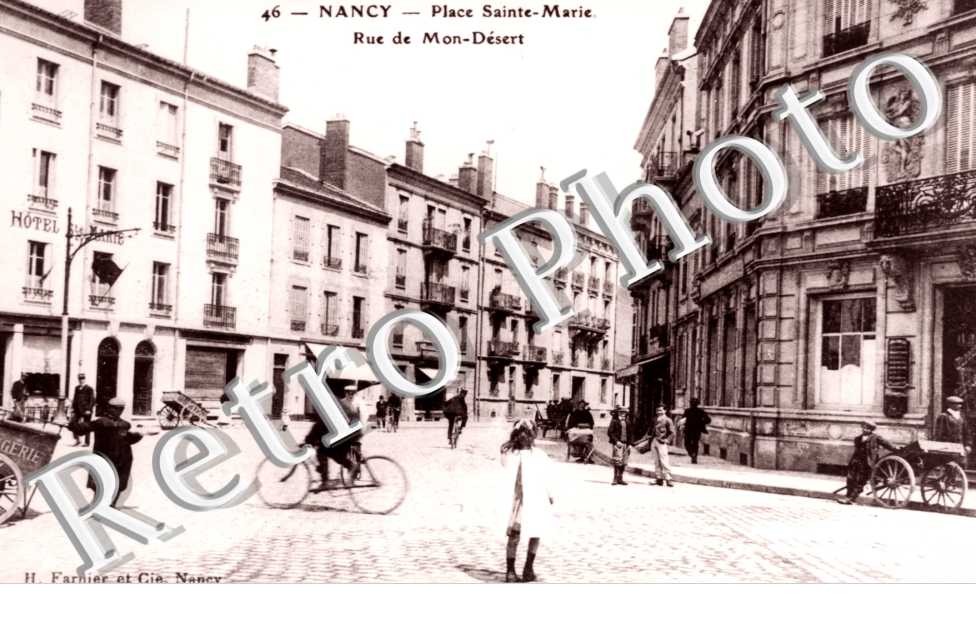 Place Sainte Marie Rue de Mon-Desert - croisement avenue Jean Jaures