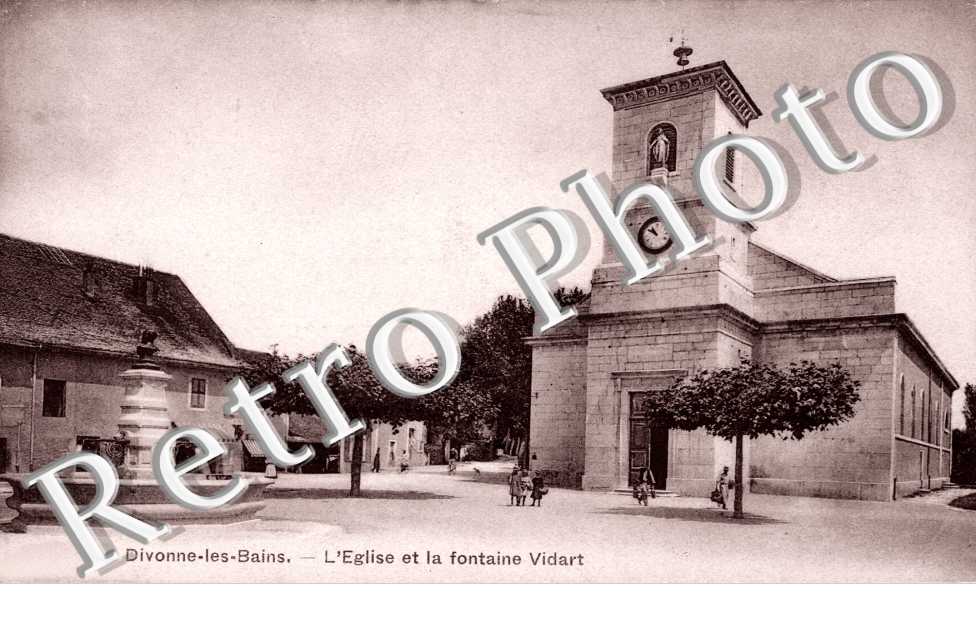 l'eglise et la fontaine Vidart