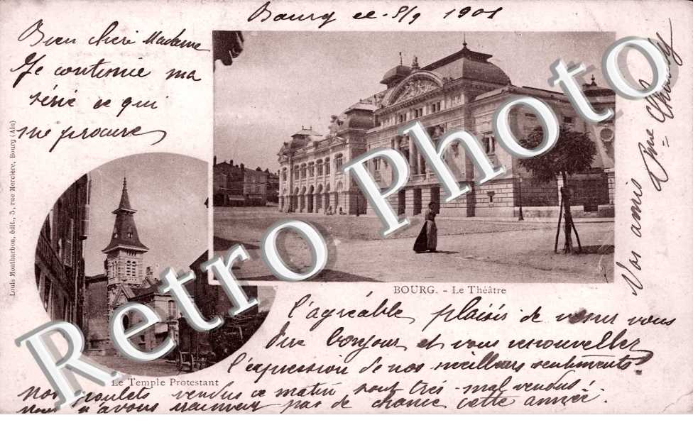le temple protestant le Thtre