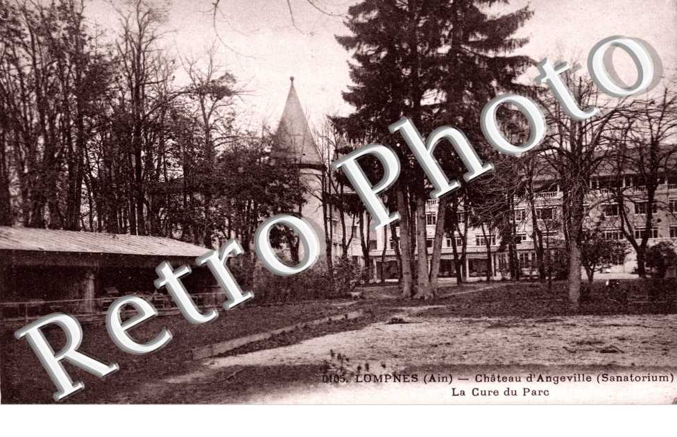 Le Château  D'Angeville La cure du parc