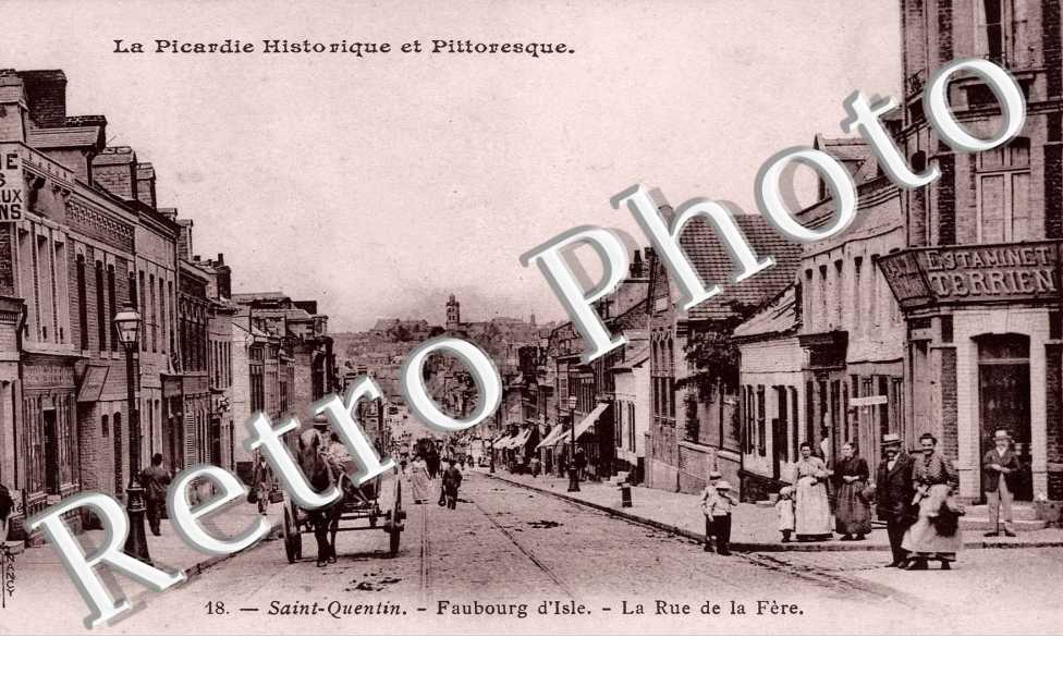 Faubourg d'Isle La rue de La Fere