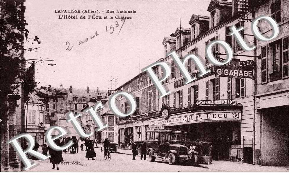 RUE NATIONALE DE L'HOTEL DE L'ECU ET LE CHATEAU