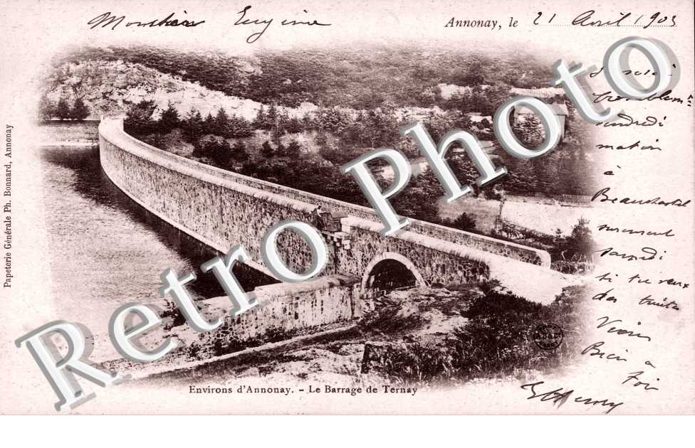 le barrage de Ternay