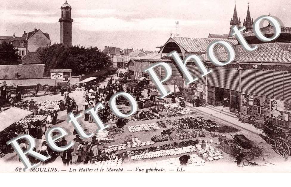 LES HALLES ET LE MARCHE