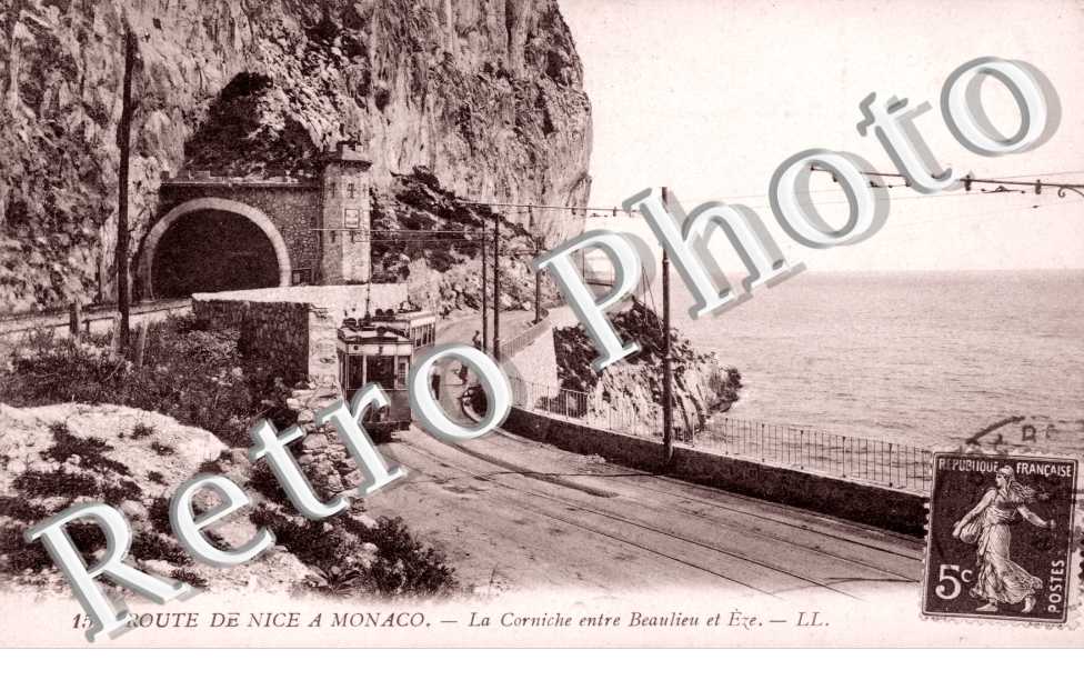 Route de Nice a Monaco