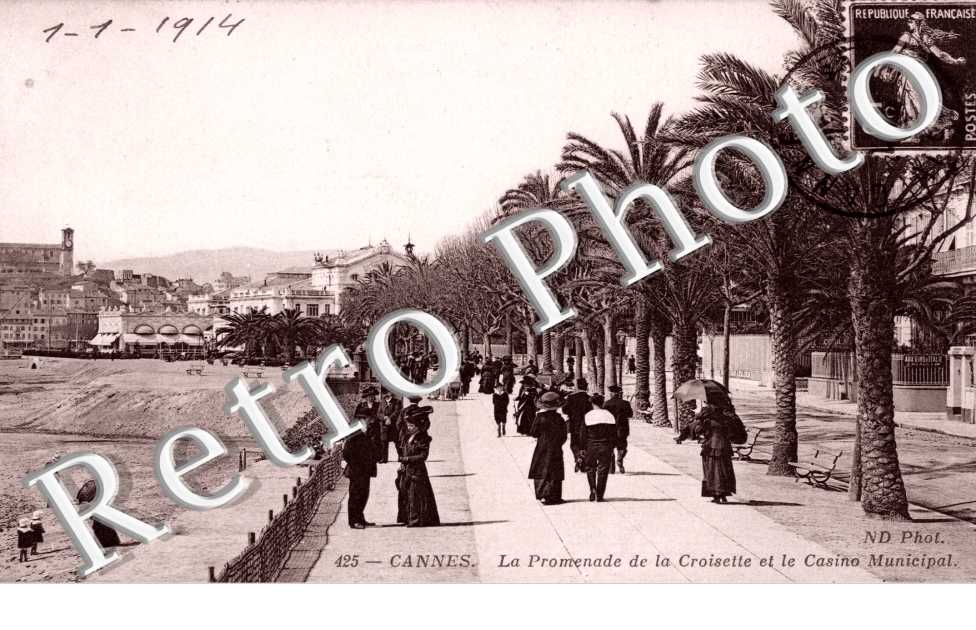 la Promenade de la Croisette et le Casino Municipal