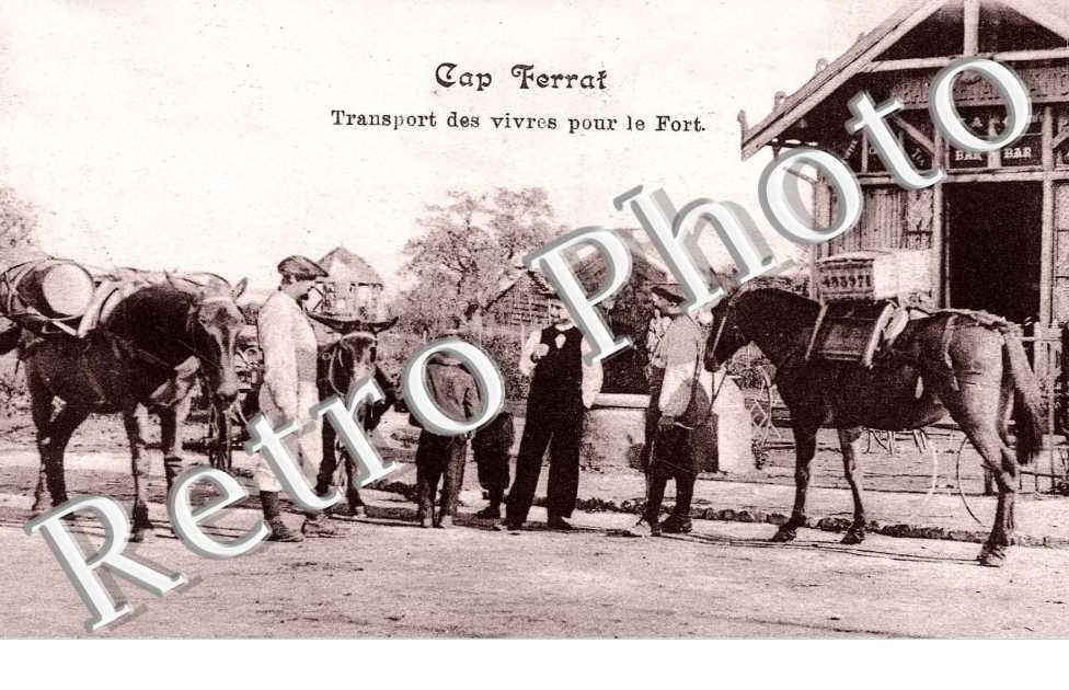 transport des vivres pour le fort