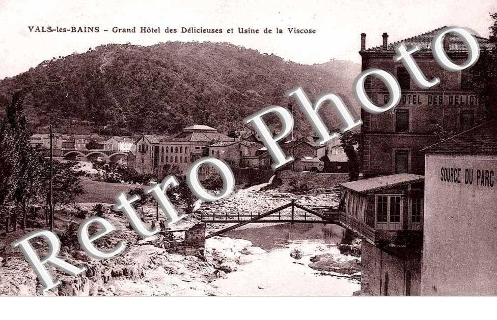 Grand Hotel des delicieuses et usine de la Viscose
