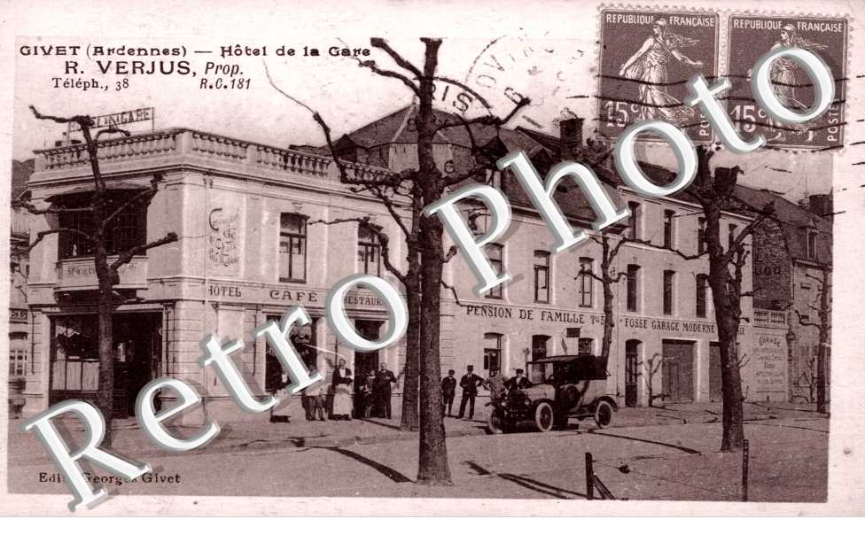 Hotel de la Gare prop. R. Verjus