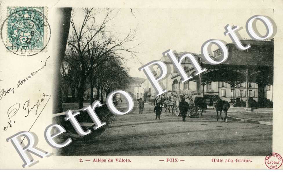 Allee de Villotte  Halle aux grains
