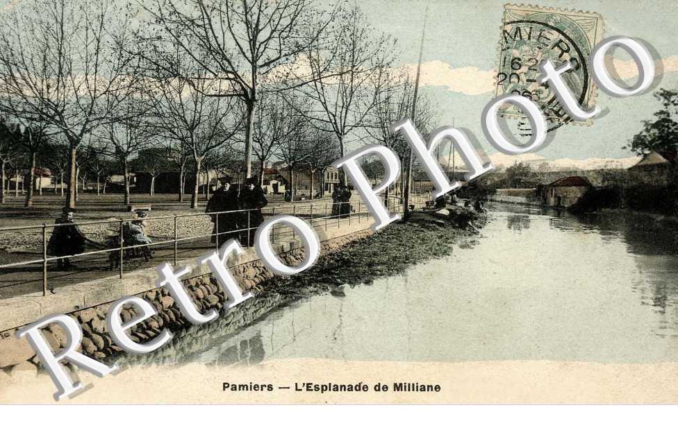 l'esplanade de Milliane