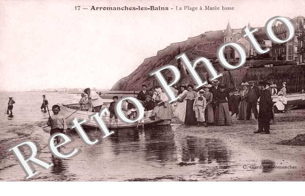 la plage a maree basse