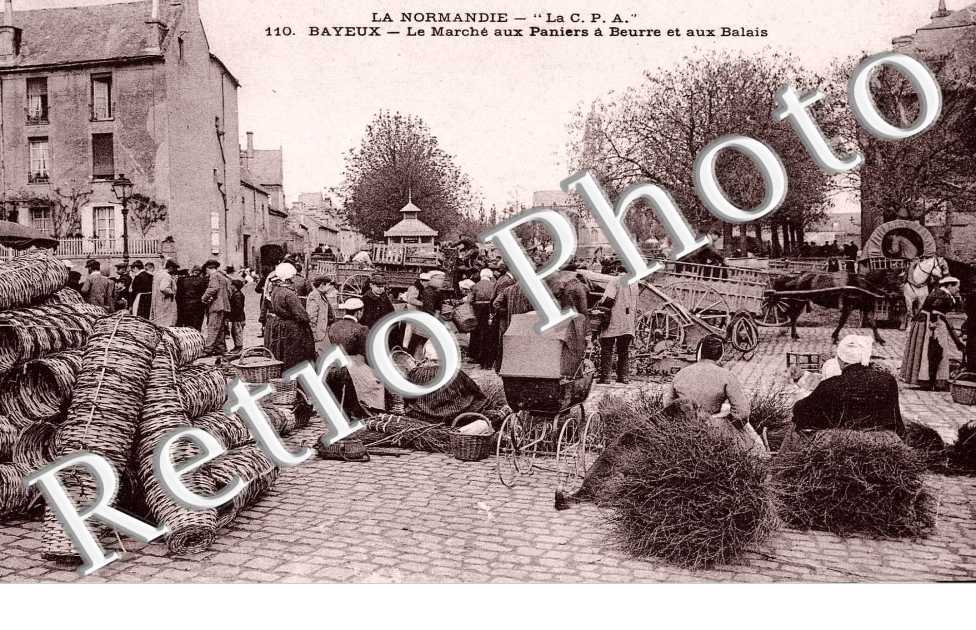 le marche aux paniers a beurre et aux balais