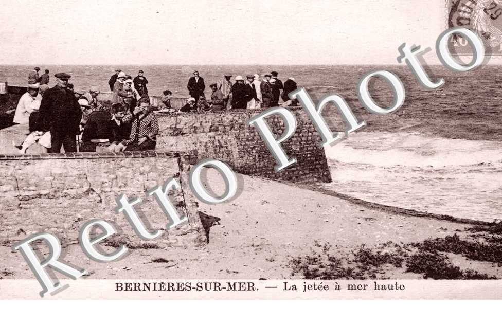 La jetée à marée haute