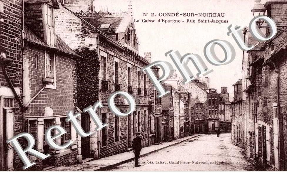 La Caisse d'Epargne   La rue Saint Jacques
