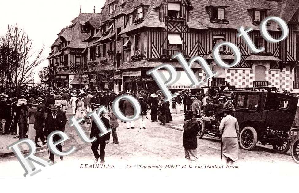 le Normandy Hotel et rue Gontaut - Biron