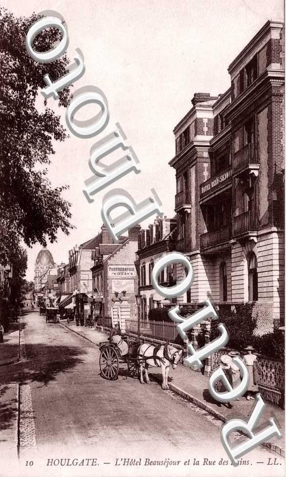 l'Hotel beausejour et La Rue des bains