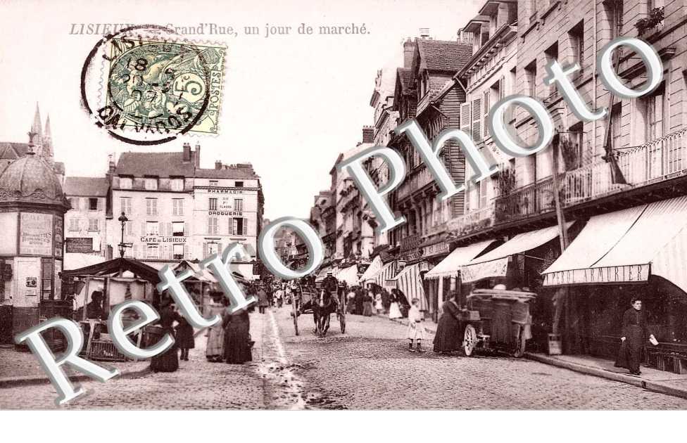 grand'rue, un jour de marche