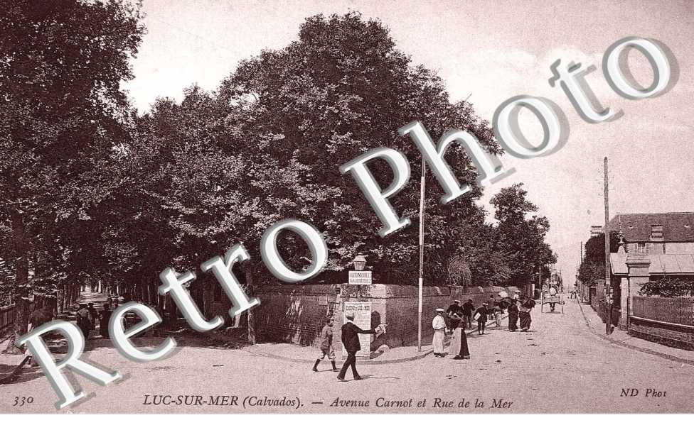 Avenue Carnot et rue de mer