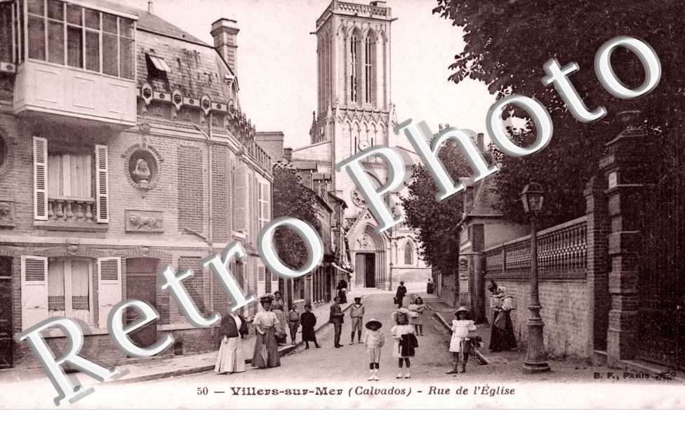 Villers-sur-Mer, Rue de l'Eglise