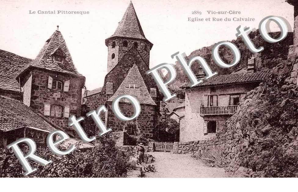 l'eglise et rue du calvaire