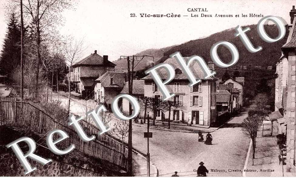 Deux avenues et les hotels