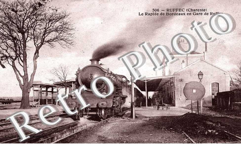 la gare de Bordeaux en gare de Ruffec