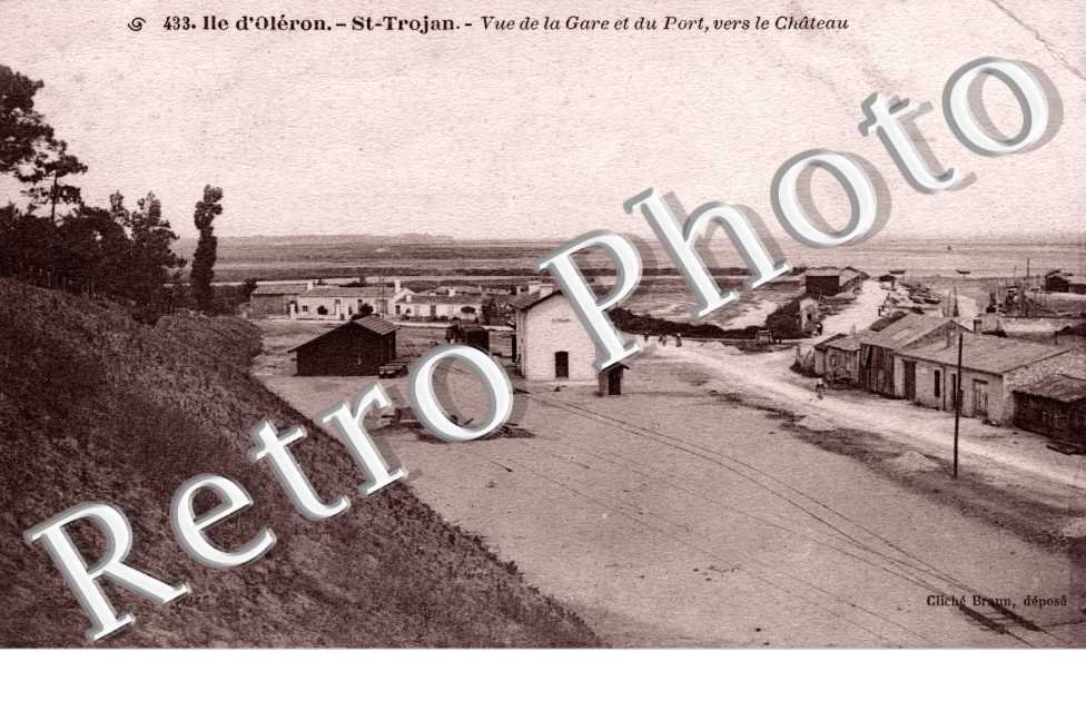 Vue de la Gare et du Port