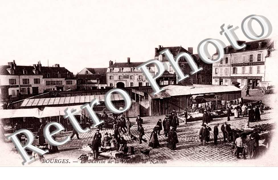 le marche Place de la Nation