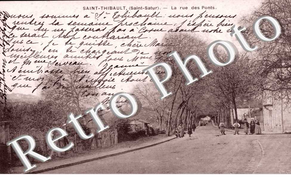 Saint Thibault, Rue des Ponts